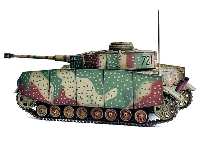 Germany Pz.Kpfw.IV Ausf.J Mid Production Tank "#721 Western Front" (1944) "NEO Dragon Armor" Series 1/72 Plastic Model by Dragon Models-Dragon Models-ModelCars.com