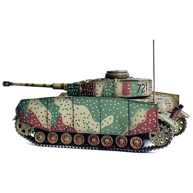 Germany Pz.Kpfw.IV Ausf.J Mid Production Tank "#721 Western Front" (1944) "NEO Dragon Armor" Series 1/72 Plastic Model by Dragon Models-Dragon Models-ModelCars.com