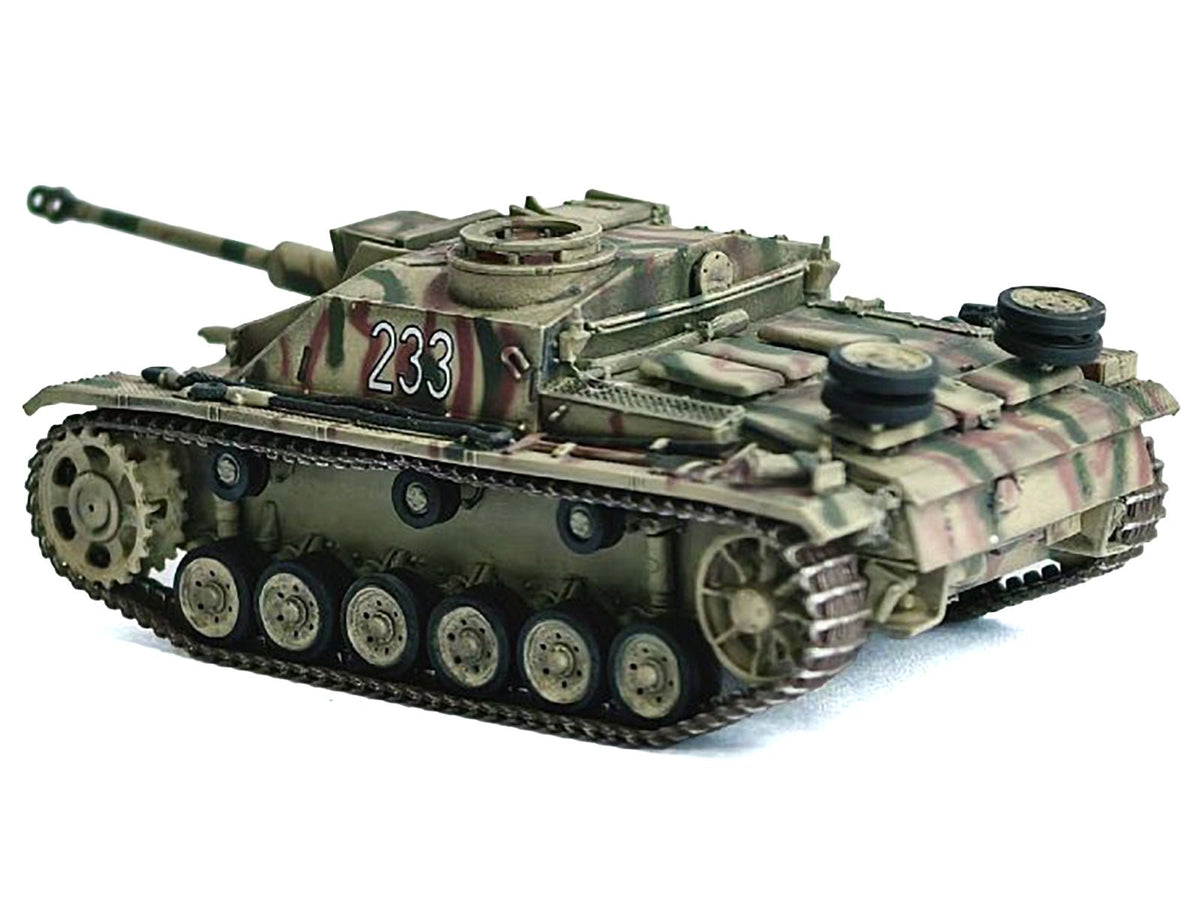 Germany StuG III Ausf. G "Early Production" Tank "#233 Pz.Abt. 103 3.Pz.Gren. Div. Rome" (1943) "NEO Dragon Armor" Series 1/72 Plastic Model by Dragon Models-Dragon Models-ModelCars.com