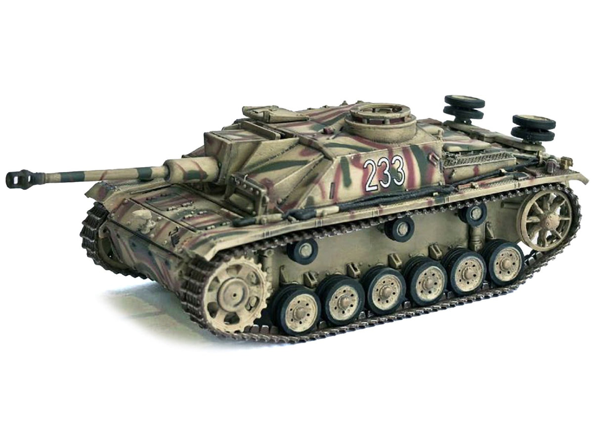 Germany StuG III Ausf. G "Early Production" Tank "#233 Pz.Abt. 103 3.Pz.Gren. Div. Rome" (1943) "NEO Dragon Armor" Series 1/72 Plastic Model by Dragon Models-Dragon Models-ModelCars.com
