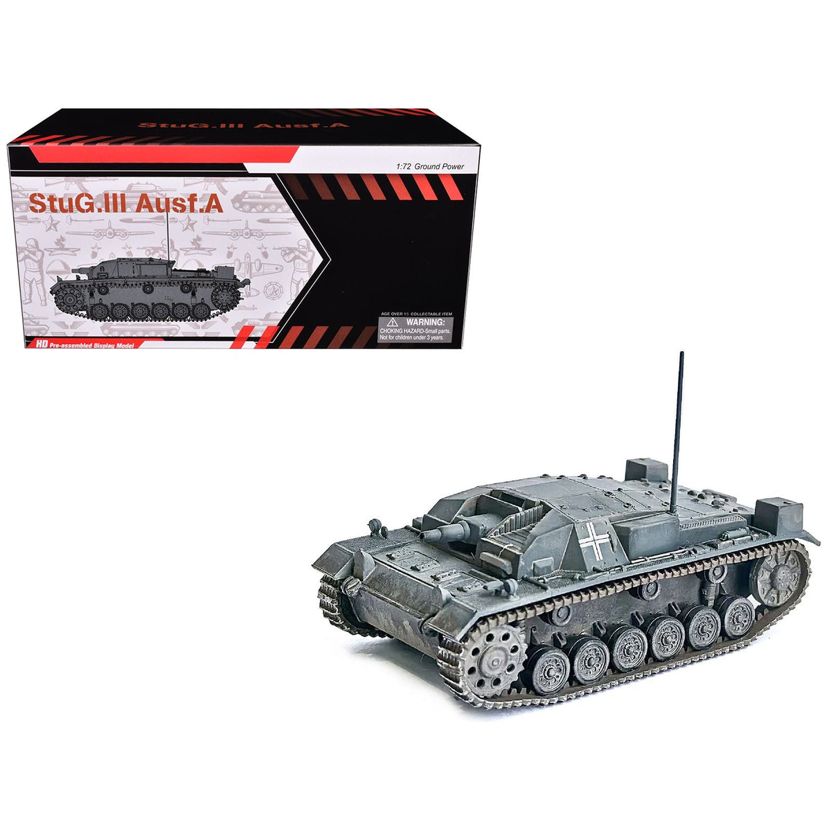 Germany StuG. III Ausf.A Tank "Michael Wittmann LAH Barbarossa" (1941) "NEO Dragon Armor" Series 1/72 Plastic Model by Dragon Models-Dragon Models-ModelCars.com