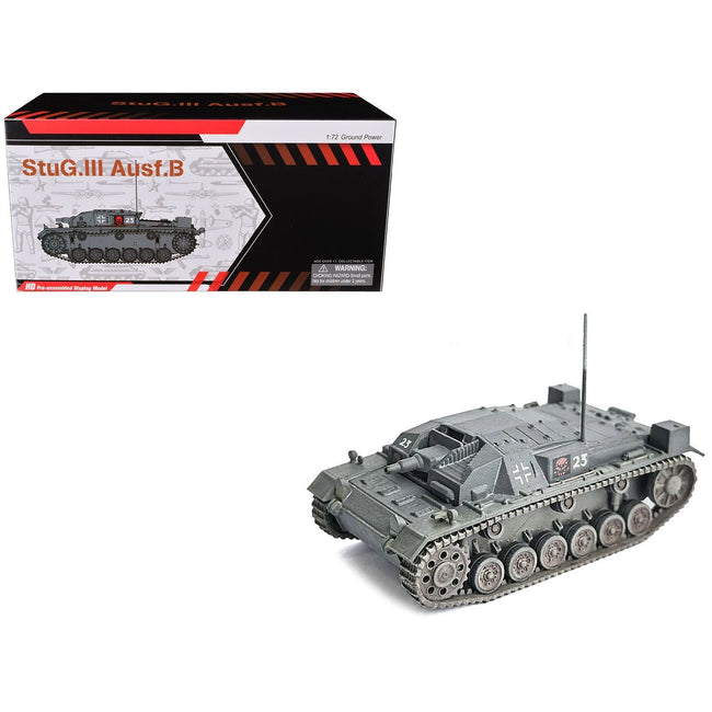 Germany StuG. III Ausf.B Tank "StuG.Abt. 192 Eastern Front" (1941) German Army "NEO Dragon Armor" Series 1/72 Plastic Model by Dragon Models-Dragon Models-ModelCars.com