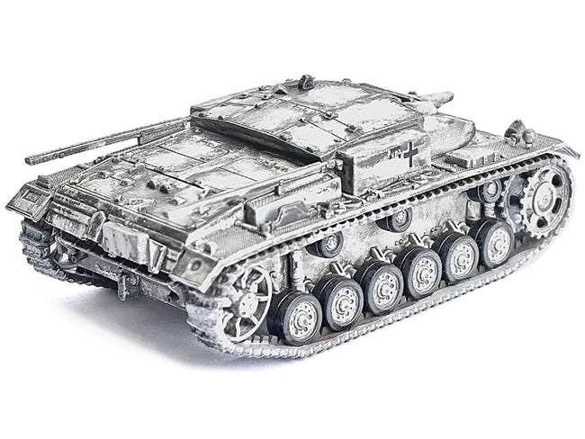 Germany StuG. III Ausf.E Tank Winter Camouflage "StuG.Abt. 202 Russia" (1942) "NEO Dragon Armor" Series 1/72 Plastic Model by Dragon Models-Dragon Models-ModelCars.com