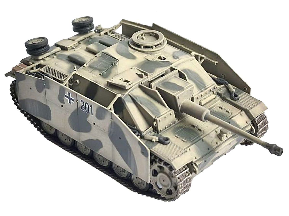 Germany StuG.III Ausf.G Early Production Tank with Schurzen #201 "StuG Brigade 242 Italy" (1943) "NEO Dragon Armor" Series 1/72 Plastic Model by Dragon Models-Dragon Models-ModelCars.com