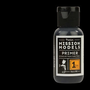 Mission Model Paints MMPGBB001 Gloss Black Base 4 Chrome