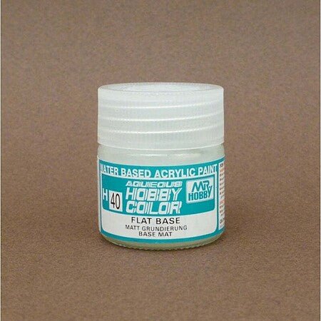 GLOSS FLAT BASE 10ML - Mr Hobby - ModelCars.com