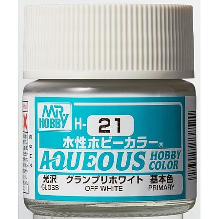 GLOSS OFF WHITE 10ML - Mr Hobby - ModelCars.com