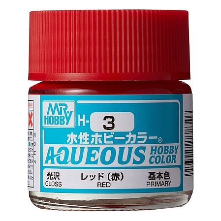 GLOSS RED 10ML-Mr Hobby-ModelCars.com