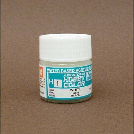 GLOSS WHITE 10ML - Mr Hobby - ModelCars.com