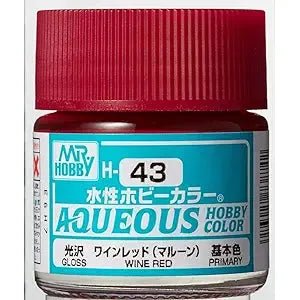 GLOSS WINE RED 10ML - Mr Hobby - ModelCars.com