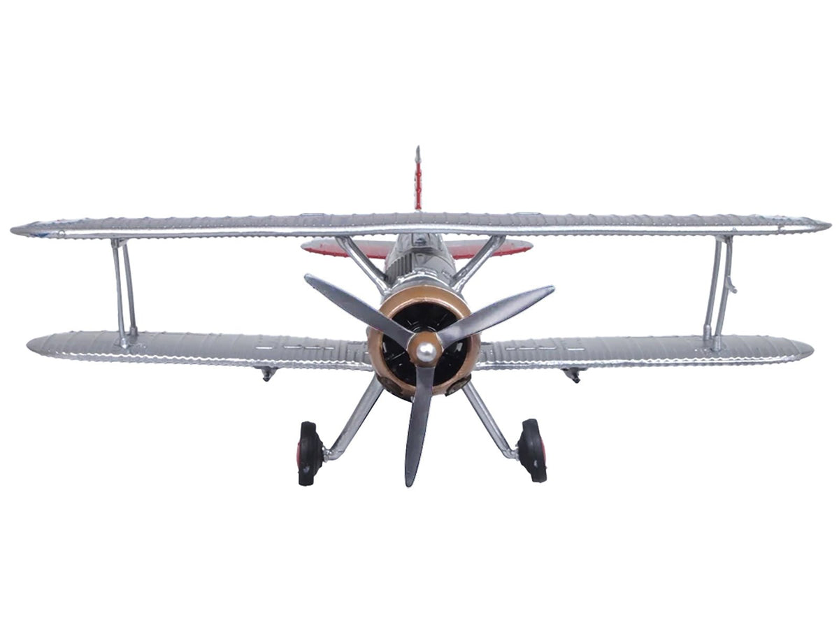 Gloster Gladiator Fighter Aircraft "No. 72 Squadron Church Fenton" (1937) British Royal Air Force "Oxford Aviation" Series 1/72 Diecast Model Airplane by Oxford Diecast-Oxford Diecast-ModelCars.com