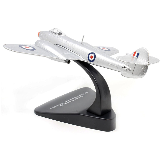 Gloster Meteor F3 Jet Fighter 5897 M RAF Hednesford Staffordshire England "Oxford Aviation" Series 1/72 Diecast Model Airplane by Oxford Diecast - Oxford Diecast - ModelCars.com