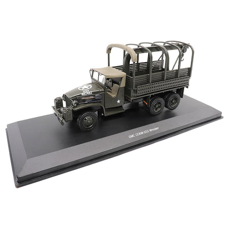 GMC CCKW353 Wrecker Tow Truck Olive Drab "United States Army" 1/43 Diecast Model by Militaria Die Cast - Militaria Die Cast - ModelCars.com