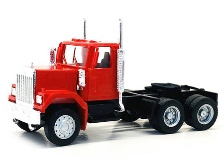 GMC Short Day Cab Red 1/87 (HO) Plastic Model Car by Promotex-Promotex-ModelCars.com