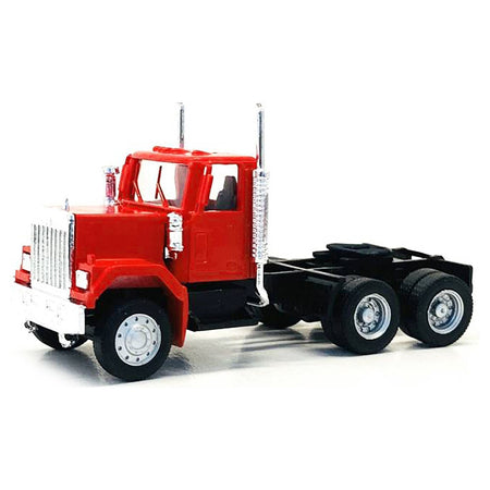 GMC Short Day Cab Red 1/87 (HO) Plastic Model Car by Promotex-Promotex-ModelCars.com