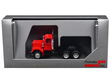 GMC Short Day Cab Red 1/87 (HO) Plastic Model Car by Promotex-Promotex-ModelCars.com