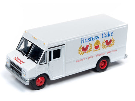 GMC Step Van White with "Hostess" Country Billboard "Johnny Lightning 50th Anniversary" 1/64 Diecast Model by Johnny Lightning-Johnny Lightning-ModelCars.com