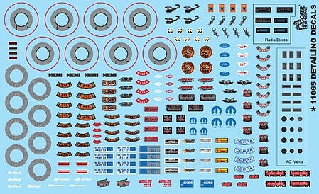Gofer Racing Detailing Decals