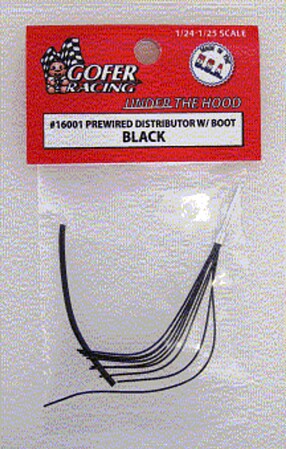 Gofer Racing Wired Distributor with Boot (Black)