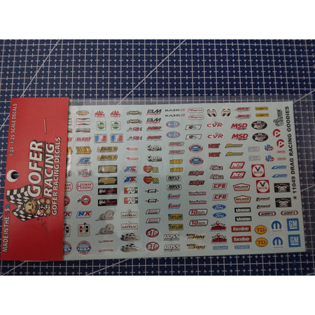 Gofer Racing 1/24 - 1/25 Goodies Sponsor Decal - Gofer Racing - ModelCars.com