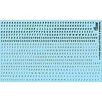 Gofer Racing 1/24 - 1/25 Scale Gold Letters & Numbers - Gofer Racing - ModelCars.com