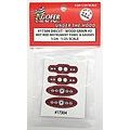 Gofer Racing 1/24-1/25 Scale Hot Rod Instrument Panel & Gauges Wood Grain 2 Plastic-Gofer Racing-ModelCars.com