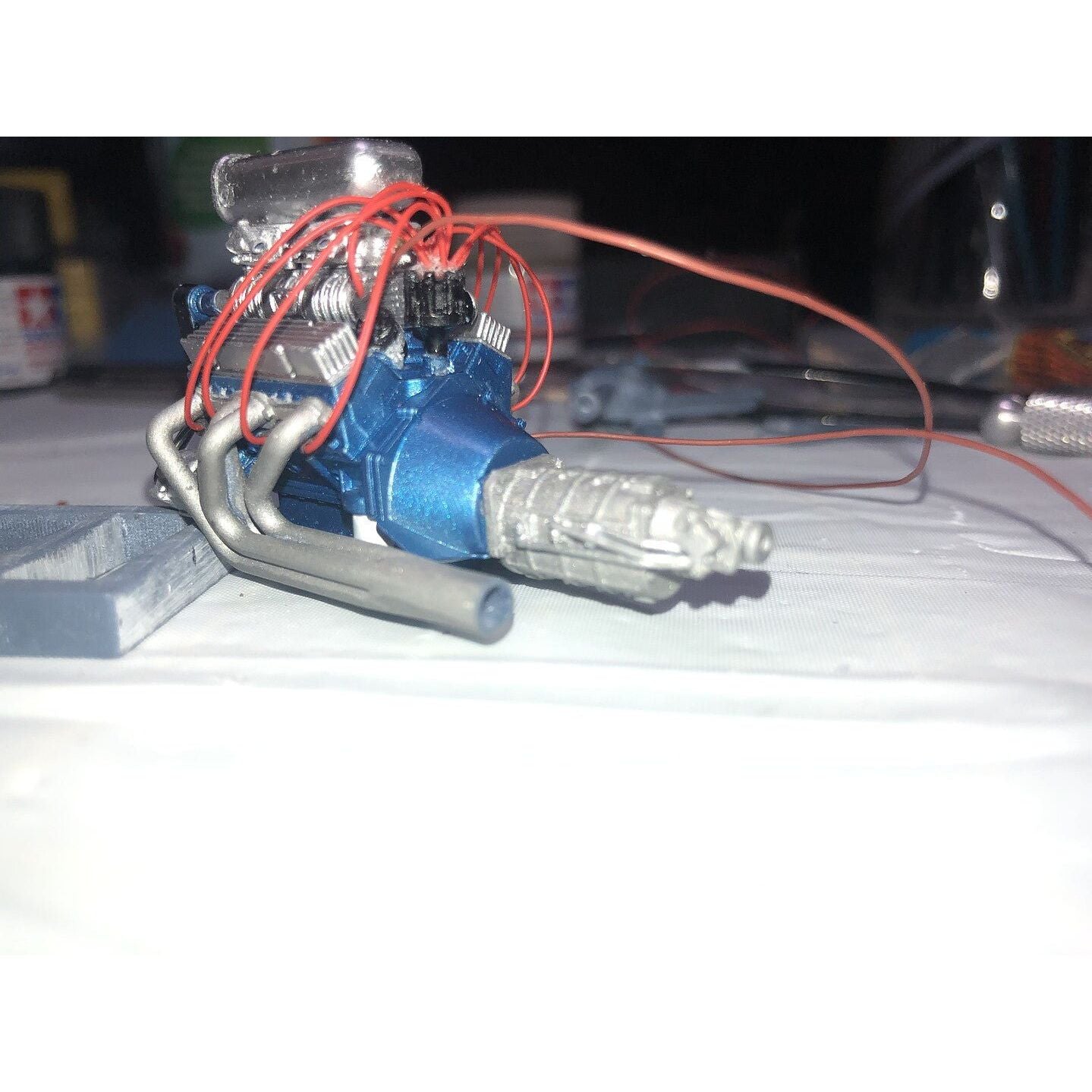 Gofer Racing 1/24 - 1/25 Scale Red Plug Wire 2ft w/Plug Boot Material - Gofer Racing - ModelCars.com