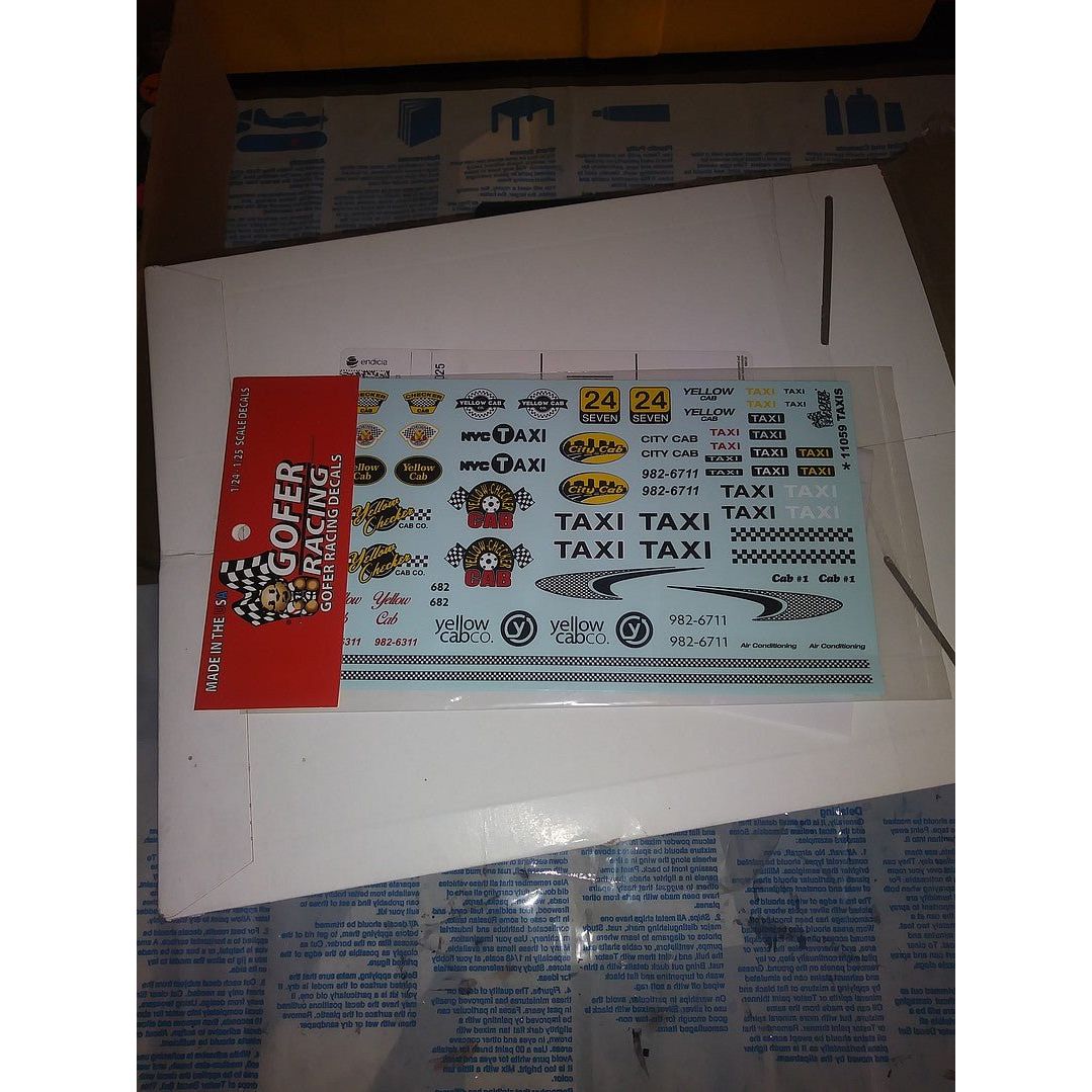 Gofer Racing 1/24 - 1/25 Scale Taxis - Gofer Racing - ModelCars.com