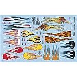 Gofer Racing 1/24 Scale "New" Flames Decal Sheet - Gofer Racing - ModelCars.com