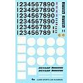 Gofer Racing 1/24 Scale Racing Sports Car Numbers Decal Sheet - Gofer Racing - ModelCars.com