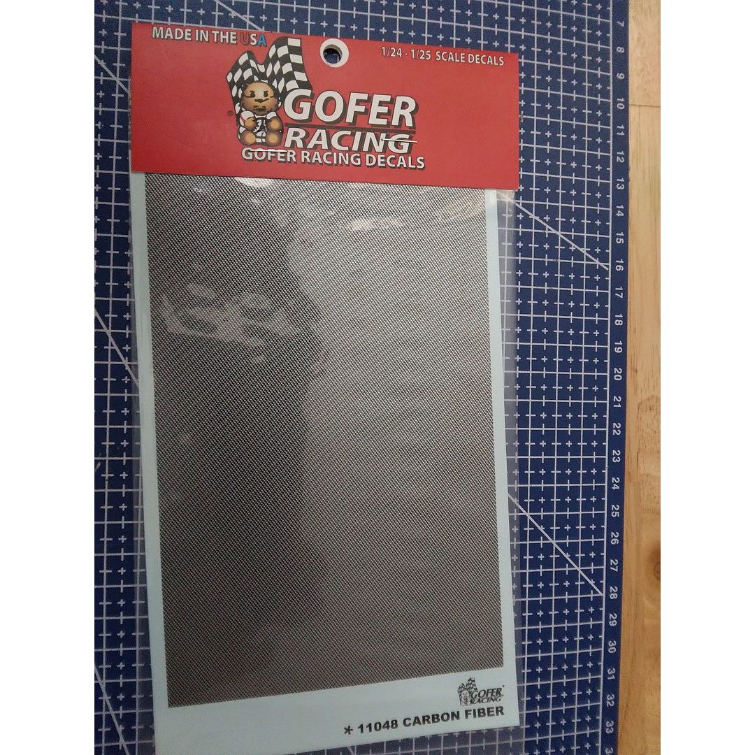 Gofer Racing 1/25 Scale Carbon Fiber Sheet - Gofer Racing - ModelCars.com