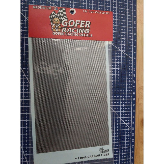 Gofer Racing 1/25 Scale Carbon Fiber Sheet - Gofer Racing - ModelCars.com