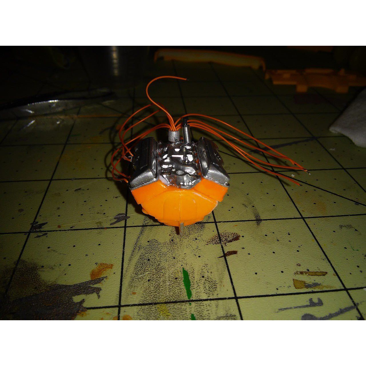 Gofer Racing Wired Distributor with Boot Orange - Gofer Racing - ModelCars.com