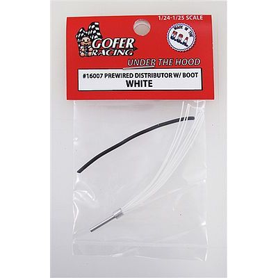 GR PREWRD DIST W/BOOT WHT - Gofer Racing - ModelCars.com