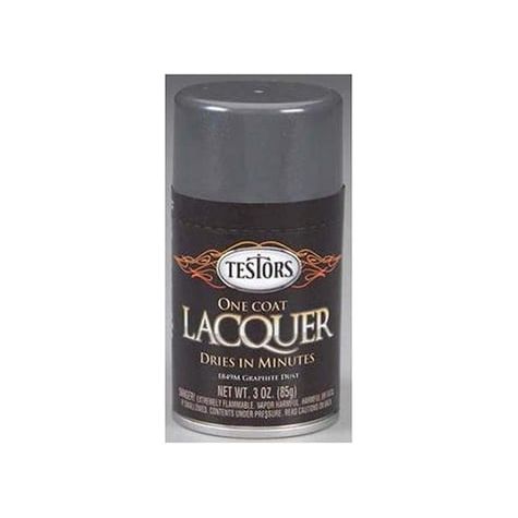 GRAPHITE DUST LACQUER SPR - Testors - ModelCars.com