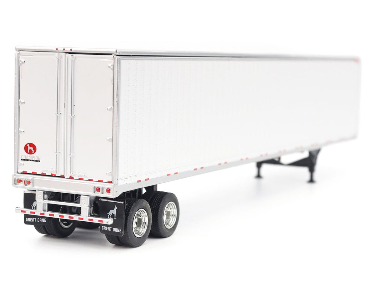 Great Dane Champion 53ft Dry Cargo Trailer White "Transport Series" 1/50 Diecast Model by Diecast Masters-Diecast Masters-ModelCars.com