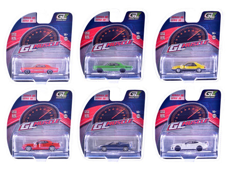 "GreenLight Muscle" Series 30 Set of 6 pieces 1/64 Diecast Model Cars by Greenlight-Greenlight-ModelCars.com