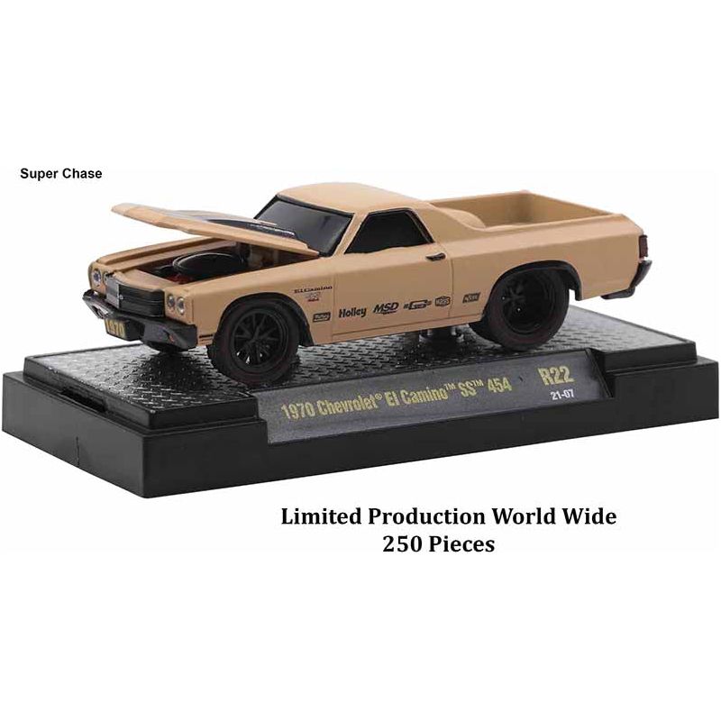 "Ground Pounders" 6 Cars Set Release 22 IN DISPLAY CASES Limited Edition to 7750 pieces Worldwide 1/64 Diecast Model Cars by M2 Machines-M2-ModelCars.com