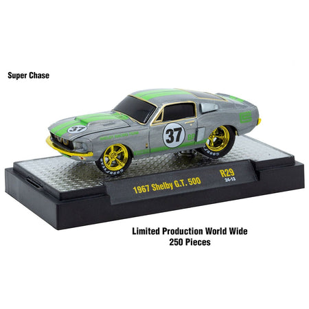 "Ground Pounders" 6 Cars Set Release 29 IN DISPLAY CASES Limited Edition 1/64 Diecast Model Cars by M2 Machines-M2-ModelCars.com