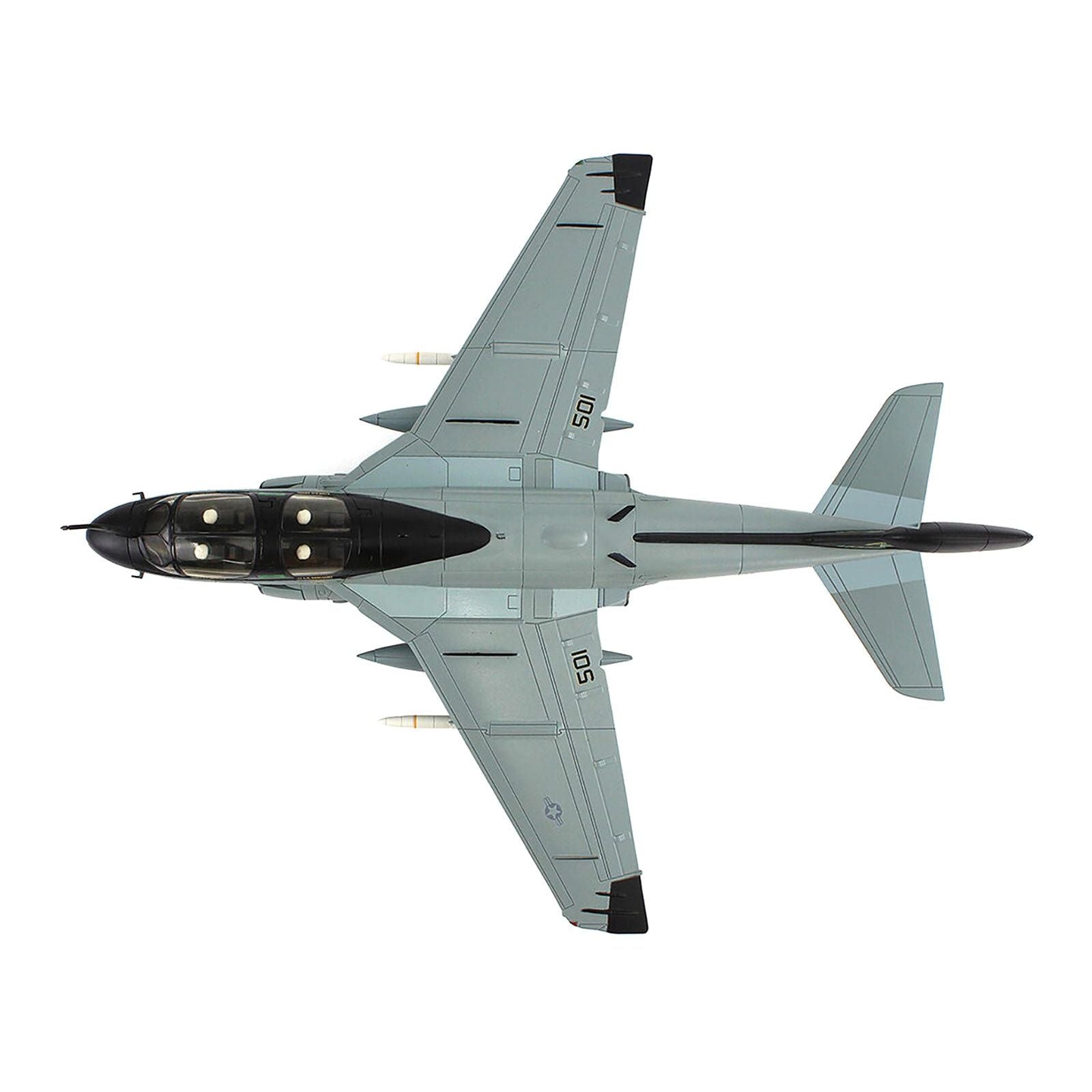Grumman EA - 6B Prowler Aircraft "163884/501 VAQ - 209 Star Warriors" (2010) United States Navy "Air Power Series" 1/72 Diecast Model by Hobby Master - Hobby Master - ModelCars.com