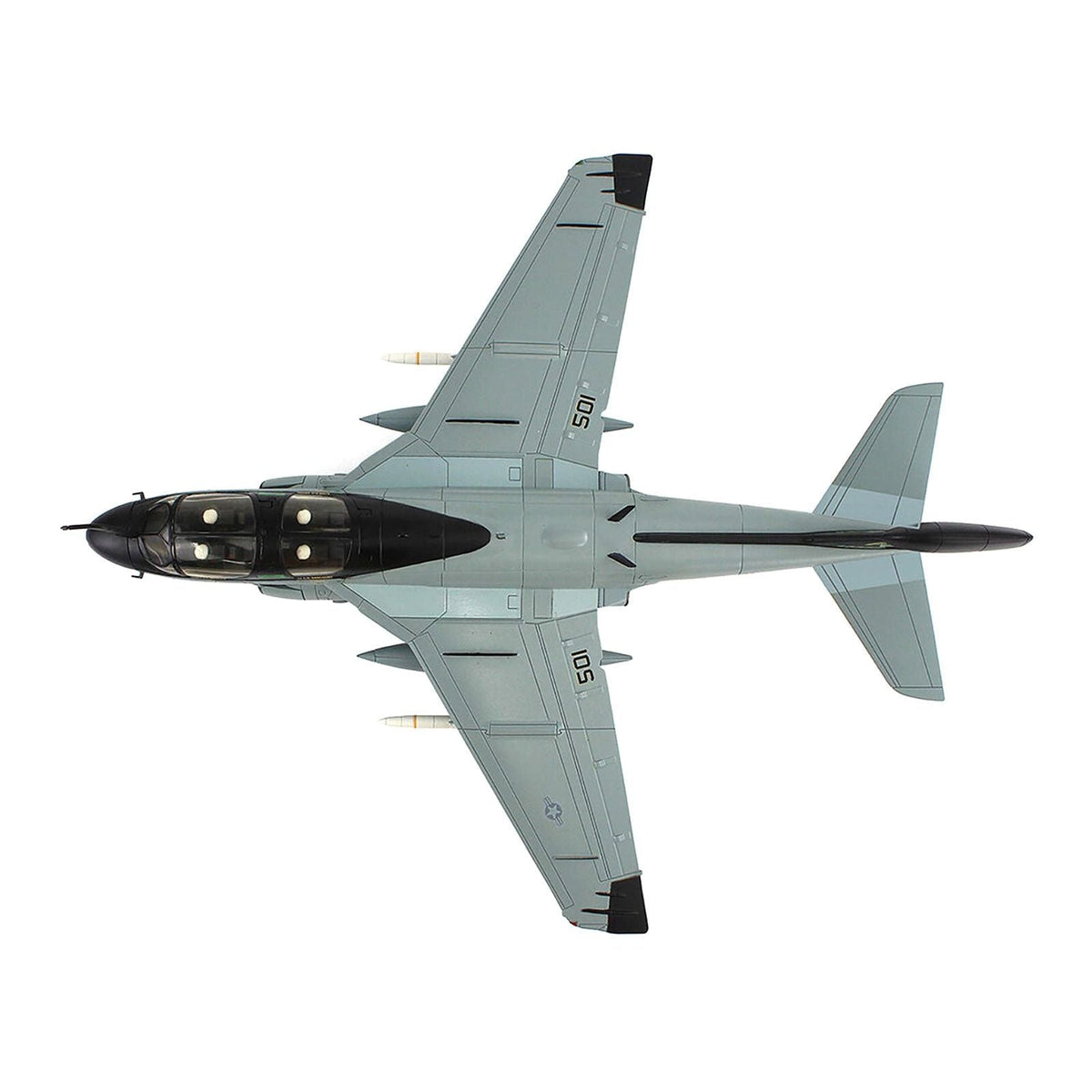 Grumman EA-6B Prowler Aircraft "163884/501 VAQ-209 Star Warriors" (2010) United States Navy "Air Power Series" 1/72 Diecast Model by Hobby Master-Hobby Master-ModelCars.com