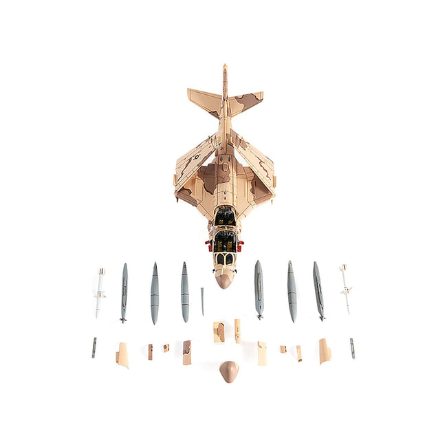 Grumman EA - 6B Prowler Attack Aircraft "VAQ - 133 Wizards Afghanistan" (2007) United States Navy 1/72 Diecast Model by JC Wings - JC Wings - ModelCars.com