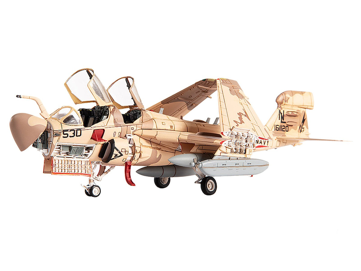 Grumman EA-6B Prowler Attack Aircraft "VAQ-133 Wizards Afghanistan" (2007) United States Navy 1/72 Diecast Model by JC Wings-JC Wings-ModelCars.com