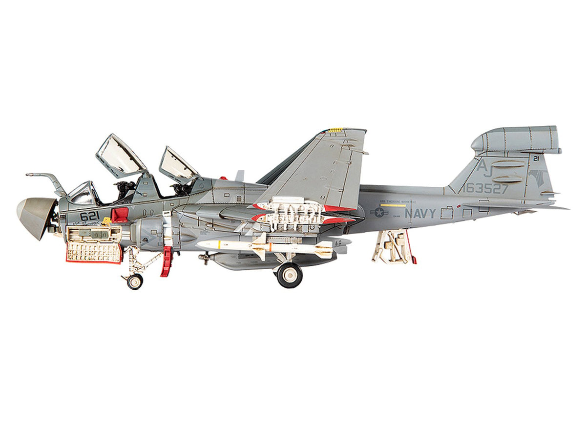 Grumman EA-6B Prowler Attack Aircraft "VAQ-141 Shadowhawks Desert Storm" (1991) United States Navy 1/72 Diecast Model by JC Wings-JC Wings-ModelCars.com