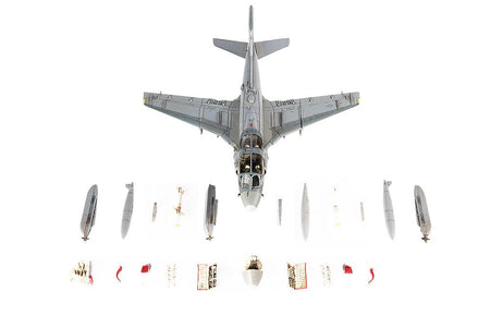 Grumman EA-6B Prowler Attack Aircraft "VAQ-141 Shadowhawks Desert Storm" (1991) United States Navy 1/72 Diecast Model by JC Wings-JC Wings-ModelCars.com