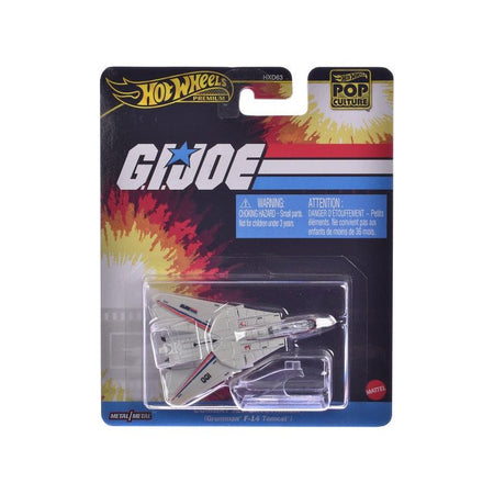 Grumman F-14 Tomcat Aircraft Combat Jet Skystriker "GI Joe" "Pop Culture" Series Diecast Model Car by Hot Wheels-Hotwheels-ModelCars.com