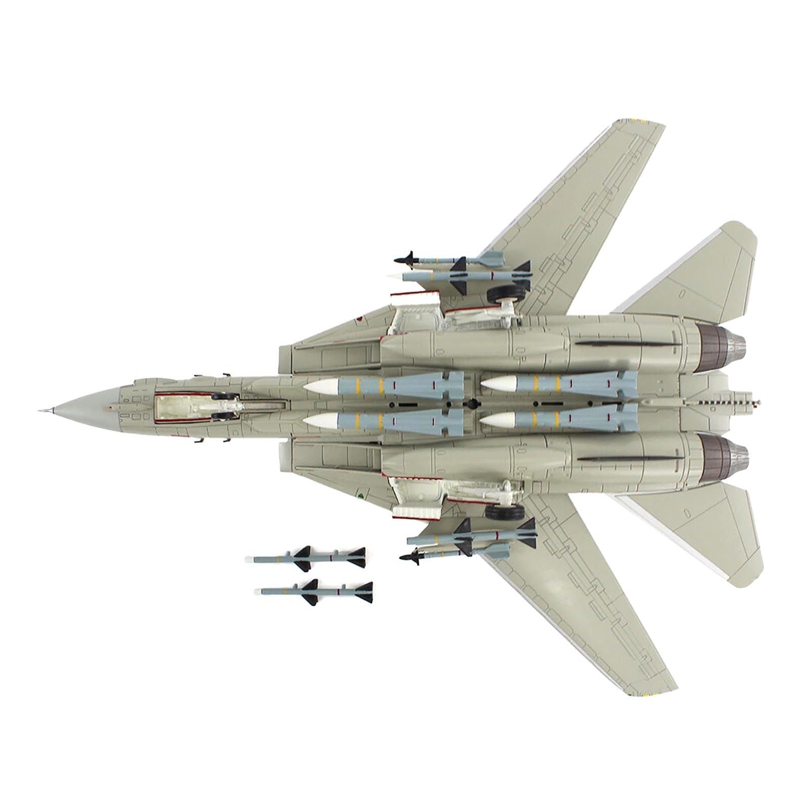Grumman F - 14A Tomcat Fighter Aircraft "Bandit Rogue Nation" United States Navy "Air Power Series" 1/72 Diecast Model by Hobby Master - Hobby Master - ModelCars.com