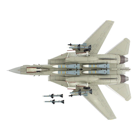 Grumman F - 14A Tomcat Fighter Aircraft "Bandit Rogue Nation" United States Navy "Air Power Series" 1/72 Diecast Model by Hobby Master - Hobby Master - ModelCars.com