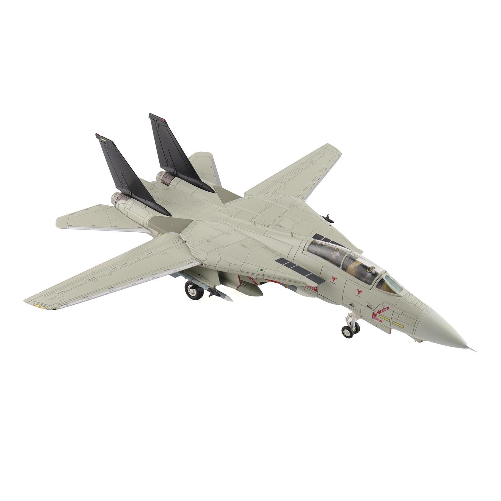 Grumman F - 14A Tomcat Fighter Aircraft "Bandit Rogue Nation" United States Navy "Air Power Series" 1/72 Diecast Model by Hobby Master - Hobby Master - ModelCars.com