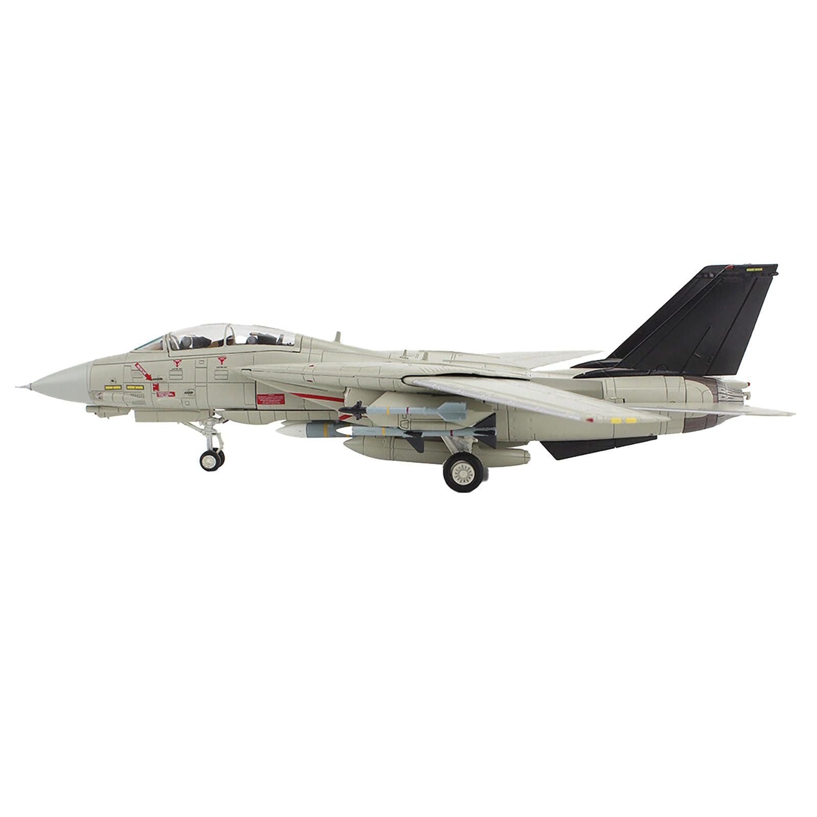 Grumman F - 14A Tomcat Fighter Aircraft "Bandit Rogue Nation" United States Navy "Air Power Series" 1/72 Diecast Model by Hobby Master - Hobby Master - ModelCars.com